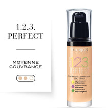 Charger l&#39;image dans la galerie, BOURJOIS 123 PERFECT FOUNDATION fond de teint
